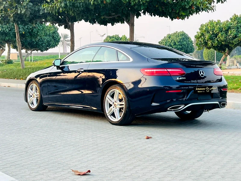 Mercedes-Benz E450 Coupe, 2019 model, in perfect condition63229277472515113
