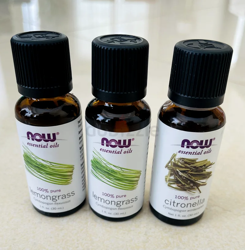 Set of 3 Essential Oils - Lemongrass  Citronella632213478373151112