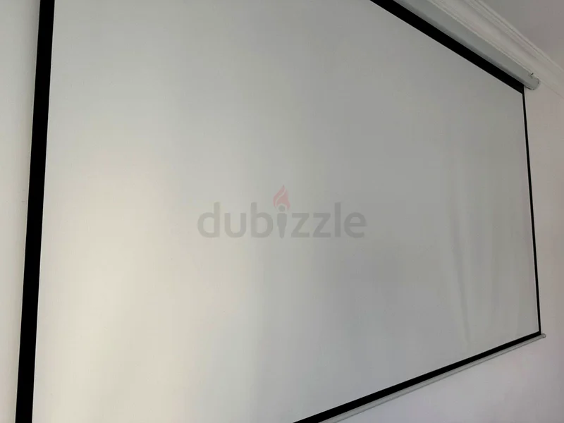 Projector Screen Beetec Motorized 220x124 - Price Drop Urgent Sell63234610108162111