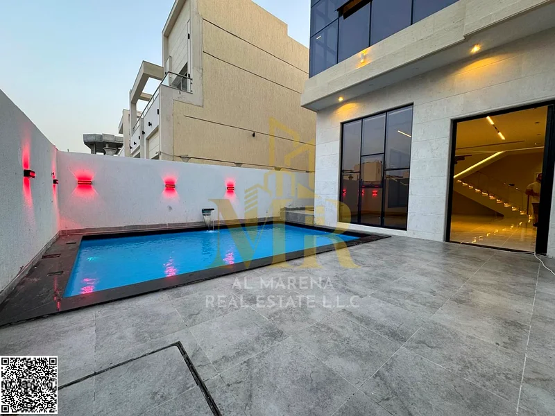 Luxury Villa for Sale in Al Helio 2 🏡 | 3850 sqft ✅ 5 Master Bedrooms 🛏️ | Majlis & Living Room with Wash Basins 🛋️ | Modern Style Kitchen 🍽️ | Sp63898554121857113