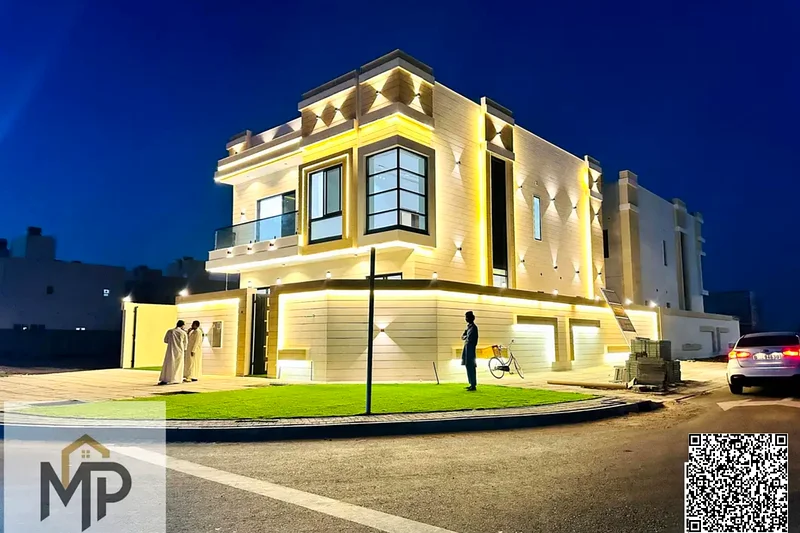Your villa is ready with the key, including registration fees, freehold, in the most prestigious location in Al Helio, Ajman63914724346113111