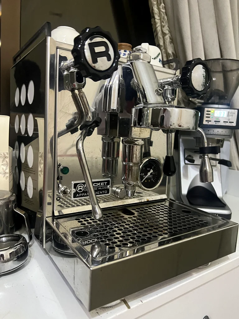 Rocket Espresso Appartamento HX Espresso Machine, Chrome63253976570115111