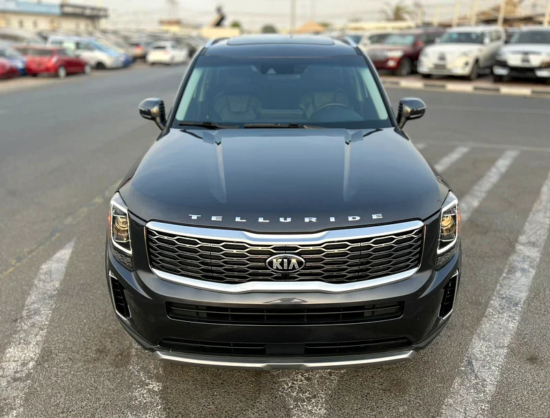 2022 Kia Telluride EX – Full Option – 3.8L V6 – Black – 7 Seater - 4x4 AWD -63225701787395112