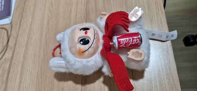 Labubu Coca-Cola Plush Doll Mascot63227280397699116