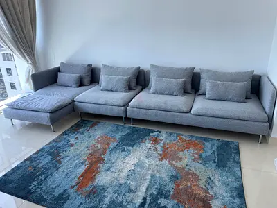 IKEA Sodhremn LShape Sofa light Grey