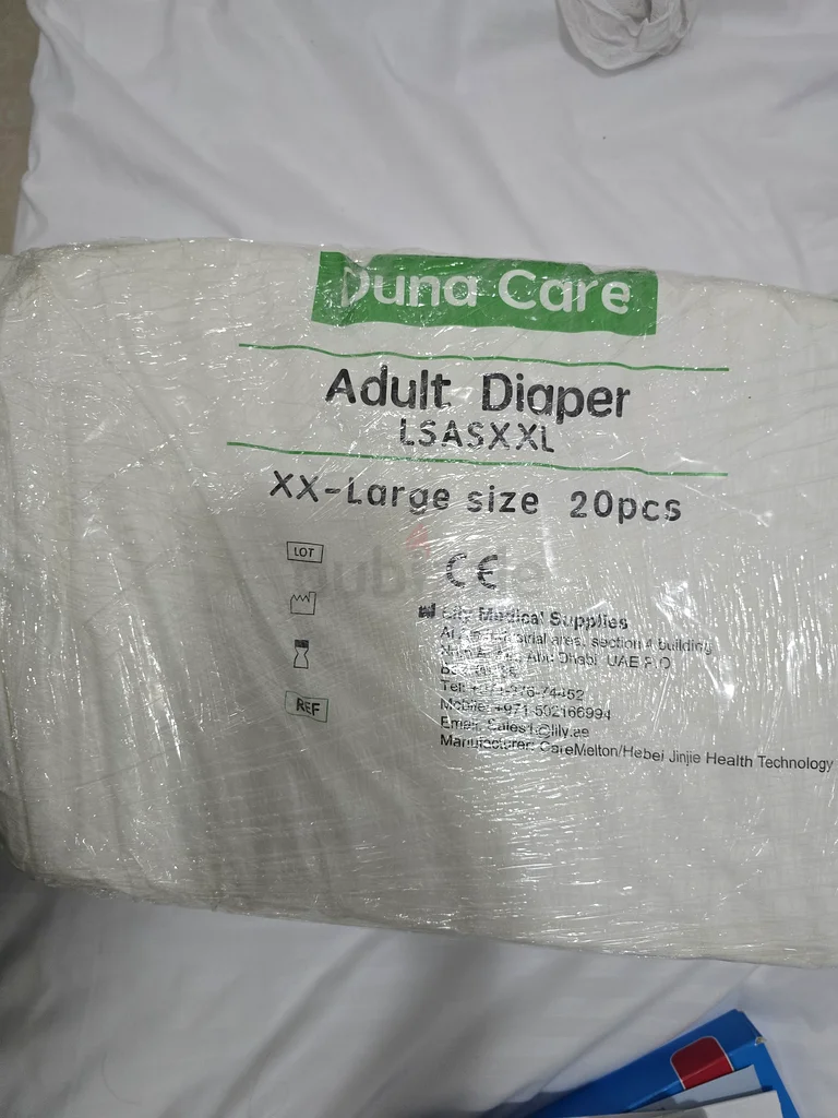 Premium Adult Diapers - XXL Size, 20Pcs for Ultimate Comfort!632262668275211122