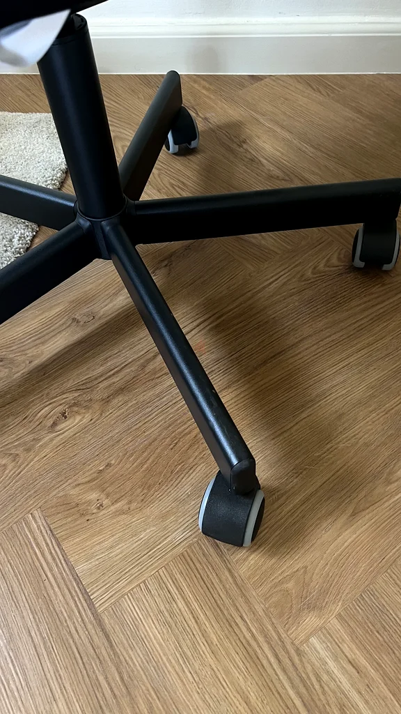 Ikea FLINTAN / Sleek Black Office Chair63217326309762113
