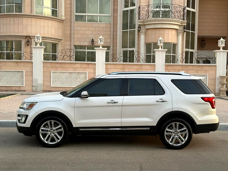 Ford Explorer Limited  خليجي موديل 2017 ، صبغة وكالة كامل شرط الفحص بدون اي نقطة صبغ.63151402683649112
