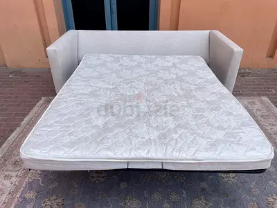 As good as like Brand new CrateBarrel Two Seater sofa bed beige