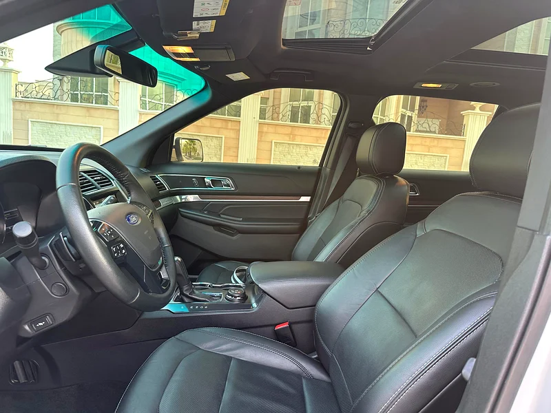 Ford Explorer Limited  خليجي موديل 2017 ، صبغة وكالة كامل شرط الفحص بدون اي نقطة صبغ.63151402683649111