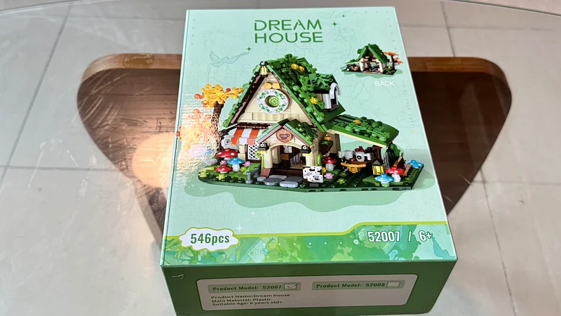 2289 - OMIRE Dream House City Green House Building Toy Sets,Blocks Toys Building Kit Fairy Tale Cafe63198625029635111
