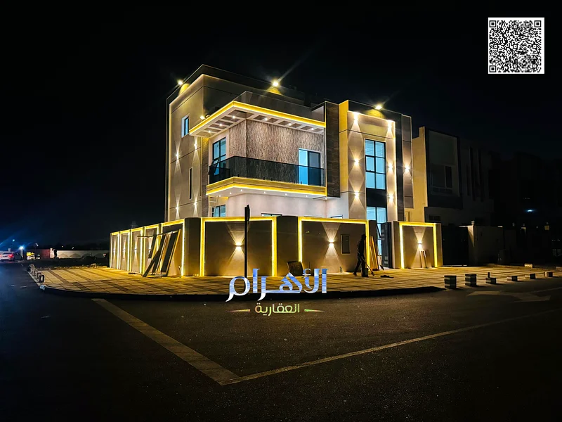 A villa with a price including registration and ownership fees on the main street, ready for occupancy in the most upscale areas of Ajman63899978724225112