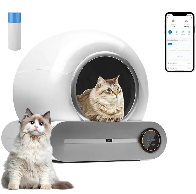 Smart Self-Cleaning Cat Litter Box63233128465025111