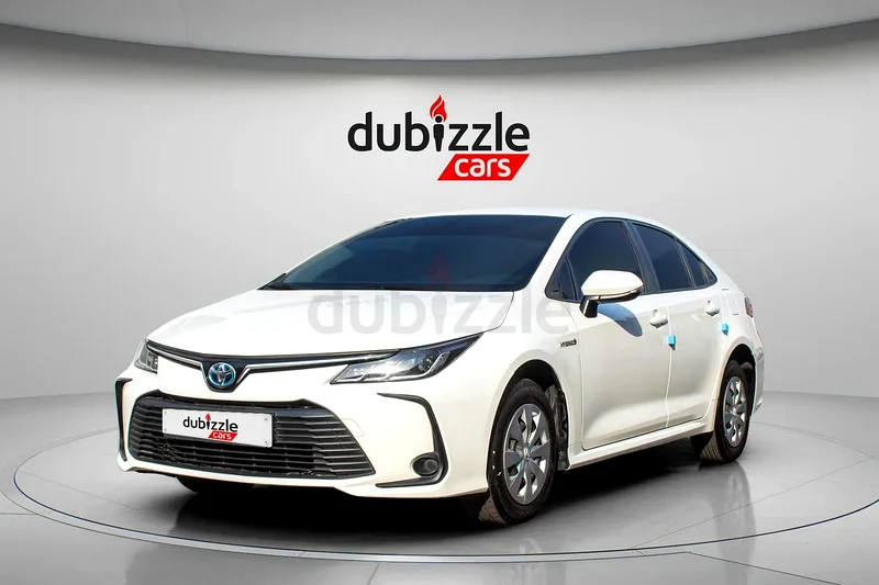 AED 867/month | 2022 Toyota Corolla XLI Hybrid | GCC Specs | Ref#34256563157886477441112