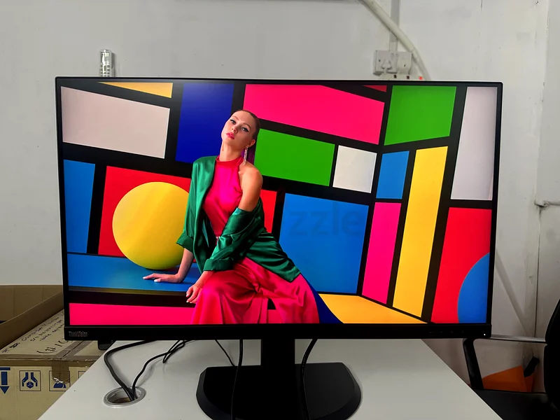 لينوفو ثينك فيجن بي32بي-20 بحجم 32 بوصة، بدقة 4K يو إتش دي (3840×2160) | شاشة آي بي إس | يو إس بي-سي | حماية العين | منفذ إيثرنت | فيسا632629323641631121