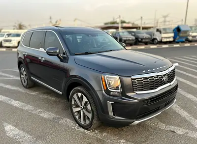 2022 Kia Telluride EX – Full Option – 3.8L V6 – Black – 7 Seater - 4x4 AWD -