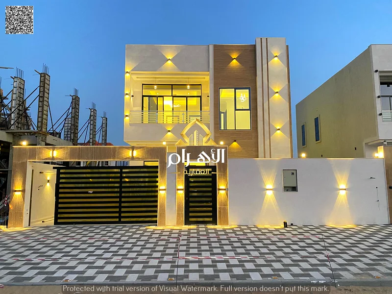 Modern finished villa, large area, for sale at a very special price in Al Helio 2. The price includes registration fees.63901474202881111