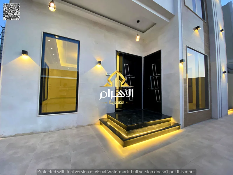 Modern finished villa, large area, for sale at a very special price in Al Helio 2. The price includes registration fees.63901474202881113