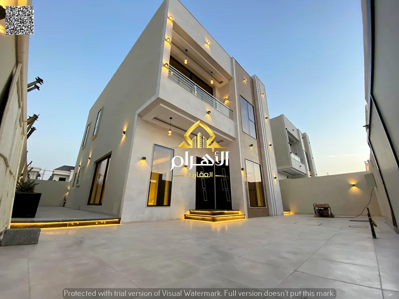Modern finished villa, large area, for sale at a very special price in Al Helio 2. The price includes registration fees.63901474202881114