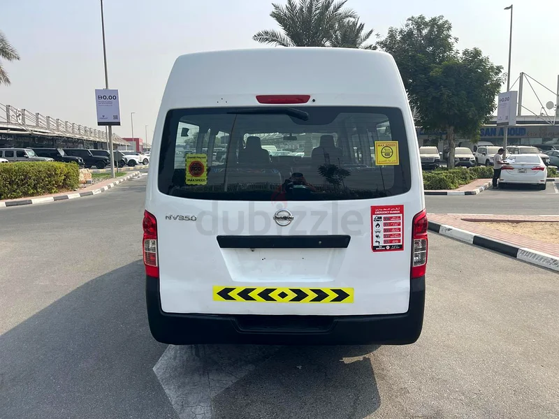نيسان أورفان ذات سقف عالٍ، 13 مقعدًا، سيارة نظيفة جدًا63227256800771112