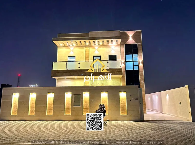 For sale directly from the owner, including ownership fees, a villa from the most luxurious villas in Ajman, built and finished personally, super delu63900608518145111