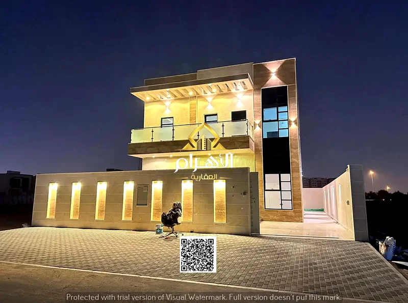 For sale directly from the owner, including ownership fees, a villa from the most luxurious villas in Ajman, built and finished personally, super delu63900608518145110