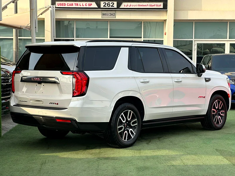 GMC YUKON AT4 2021 GCC FULL OPTION ORIGINAL PAINT UNDER WARRANTY FULL SERVICE HISTORY63156040324737112