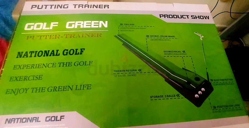 حسّن أسلوب لعبتك مع جهاز التدريب على putting الوطني للجولف!63262930986497111