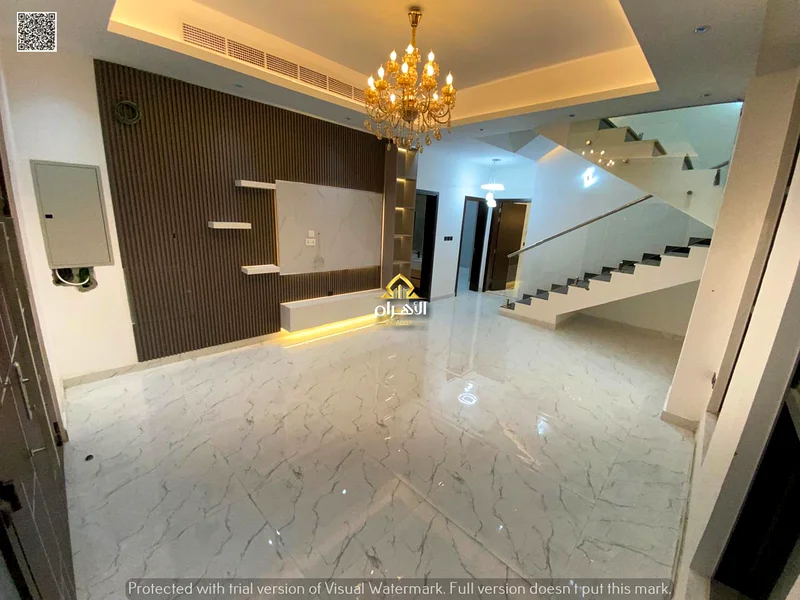 Modern villa, including air conditioning, electricity and water, directly next to the mosque, very luxurious finishes in Ajman63902536630915111