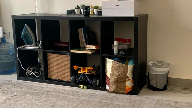 Stylish Black Storage Unit for Modern Living632114227833621118