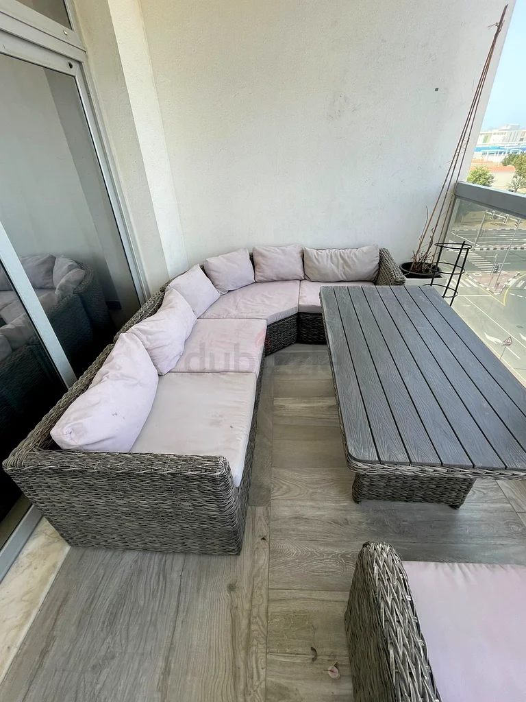 Wicker garden set (5-seater), table + seating63222341621506110