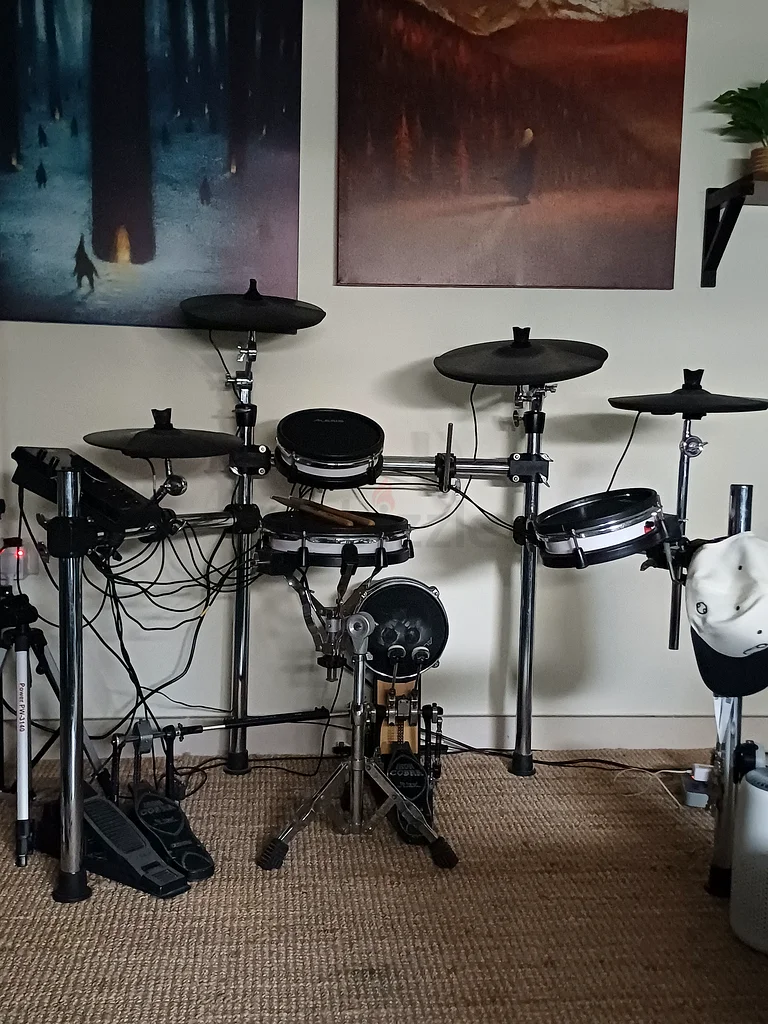 طقم طبول شبكة ALESIS CRIMSON 263201680307843112