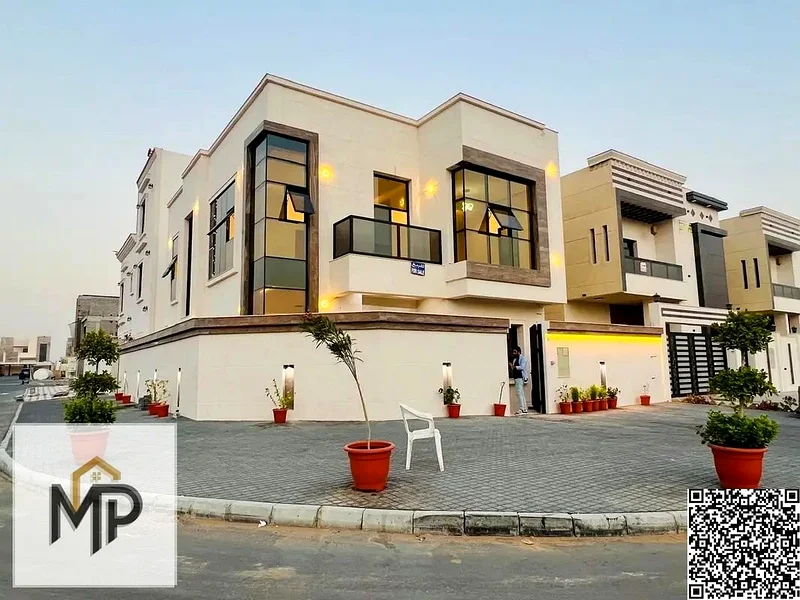 Villa for sale in a prime location opposite Azhi Corner project, two floors with water and electricity63902536720385110