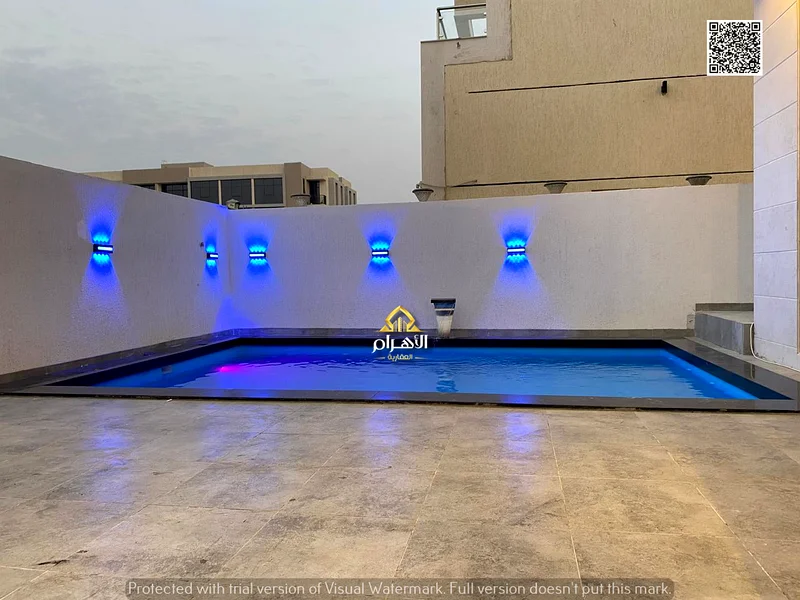 Villa with private pool, including registration fees, without down payment, for everyone to own, close to services and exit to Dubai and Sheikh Mohamm63901474130945112