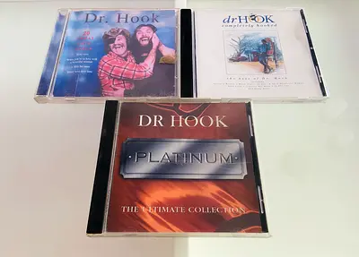 3 Dr. Hook Music CD’s