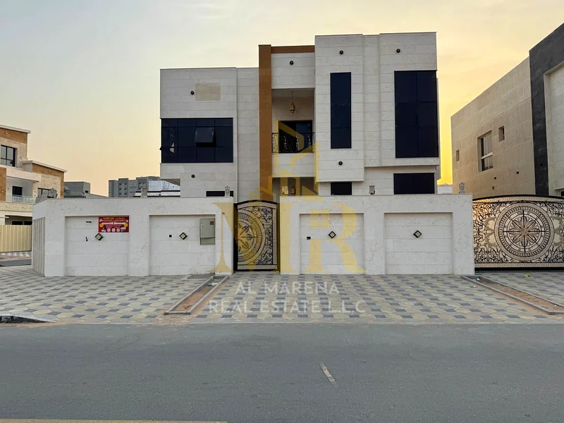 For Sale – Luxury Corner Villa in Al Helio 2 – Ajman | 4,000 Sq.Ft | 5 Master Bedrooms | Outdoor Yard 🇦🇪 الوصف الكامل للفيلا – الحليو 2 / عجمان فرصة63900188835587110