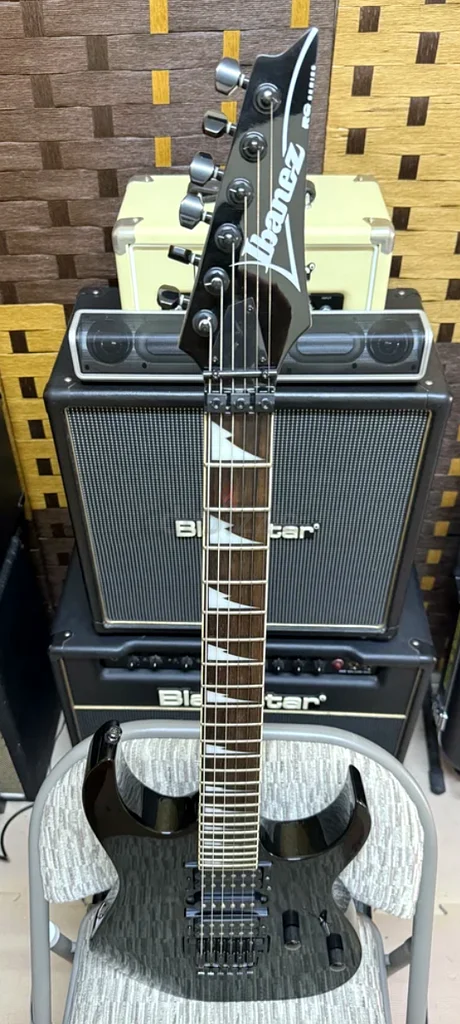 بيع أو تبادل Ibanez RG370DX - أسود، مصنوع في كوريا63230703056642111