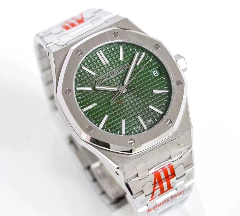 Audemars Piguet Royal Oak Selfwinding Anniversary Green Dial Ref. 15510ST.OO.1320ST.0463242172181634111