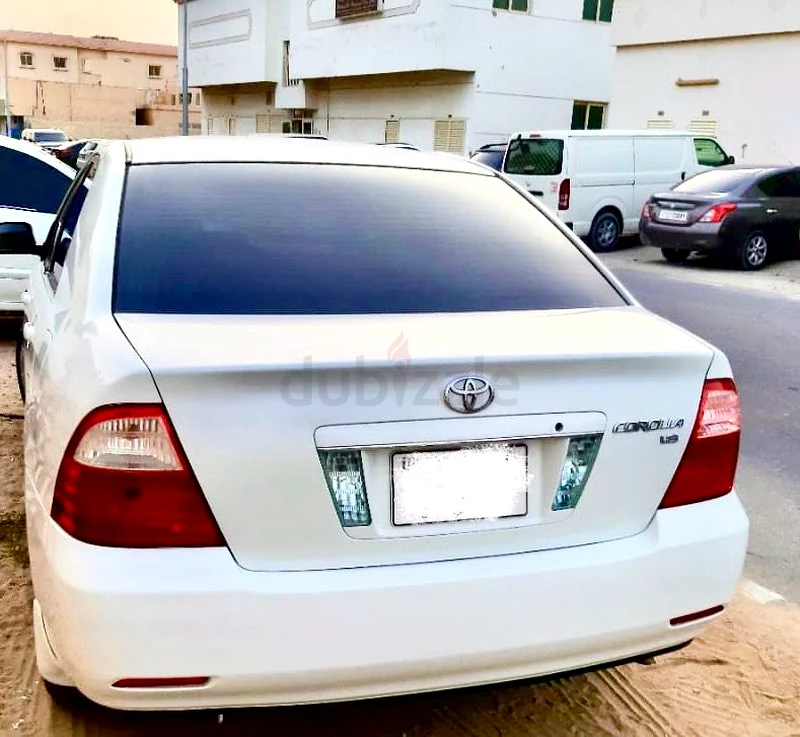 TOYOTA COROLLA 1.8 2006 MODEL63157886520705112