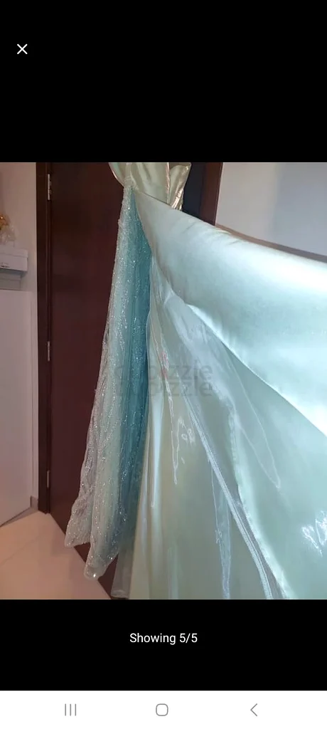 فستان أخضر نعناعي مذهل63238584024962114