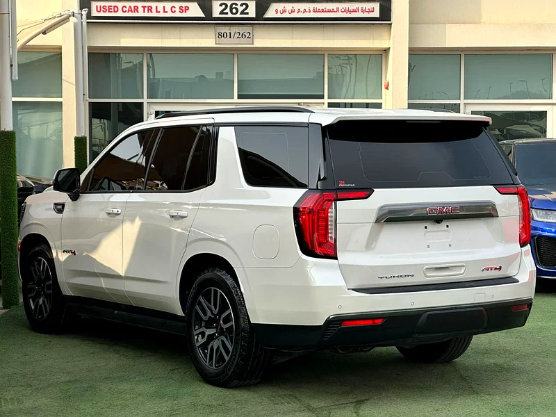 GMC YUKON AT4 2021 GCC FULL OPTION ORIGINAL PAINT UNDER WARRANTY FULL SERVICE HISTORY63156040324737111
