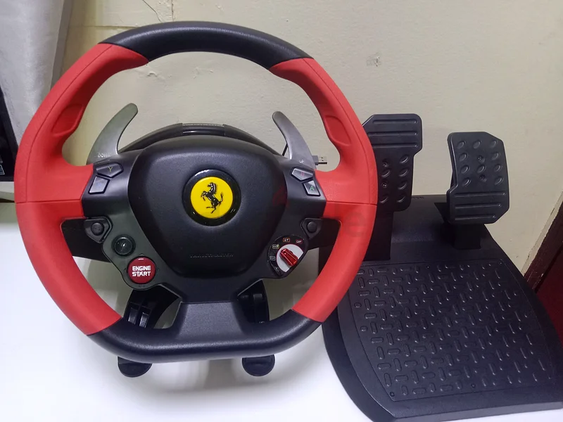 Ferrari 458 spider Red steering wheel for Xbox one632311946534421114