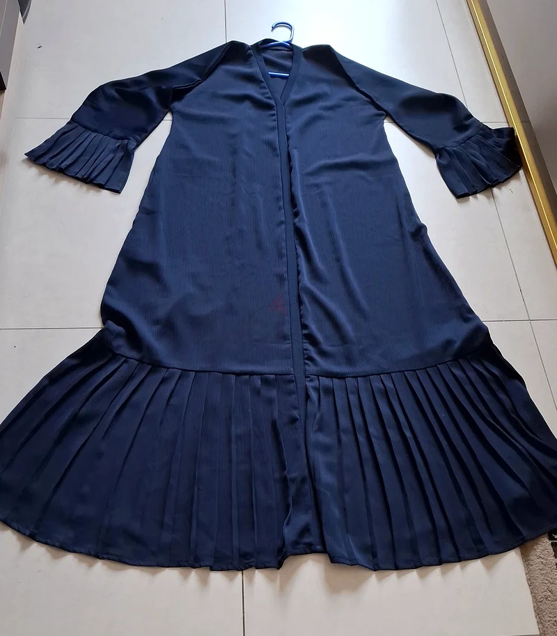 Dark blue abaya new63239618720770114