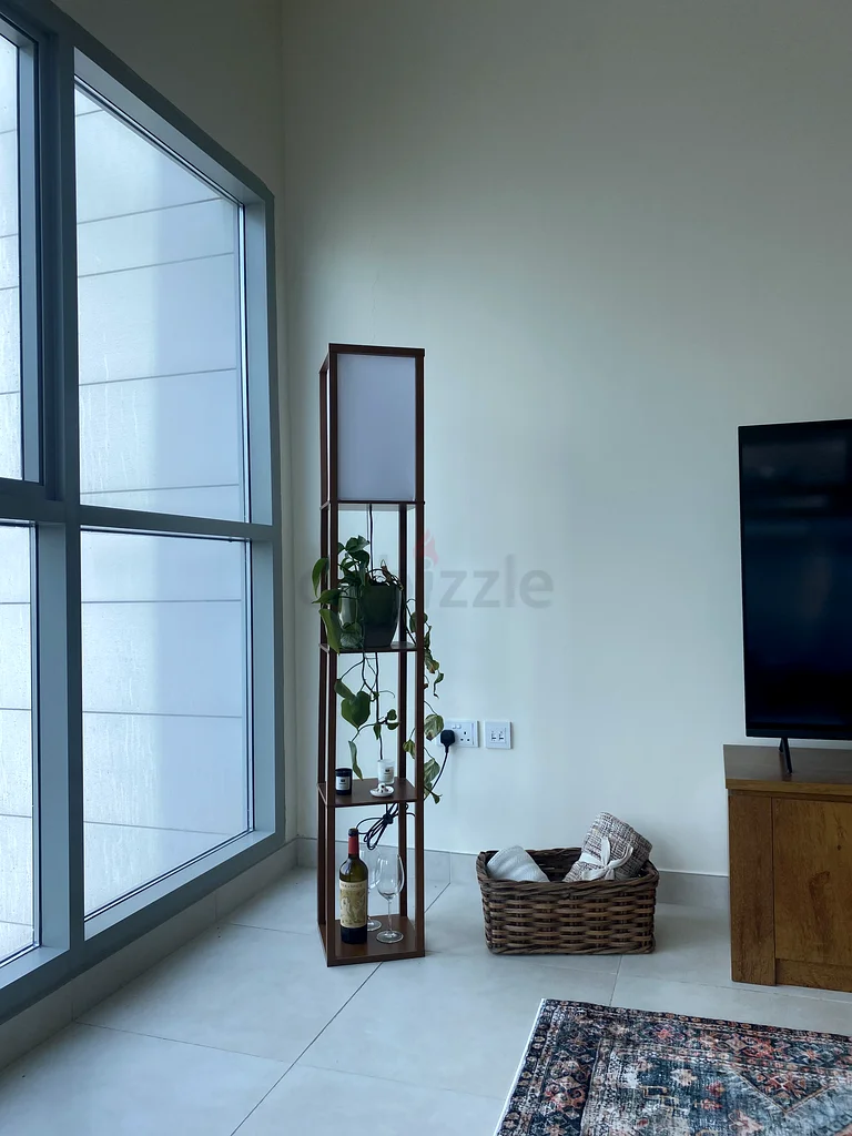 Stylish Floor Lamp with Shelves.63180359945219113