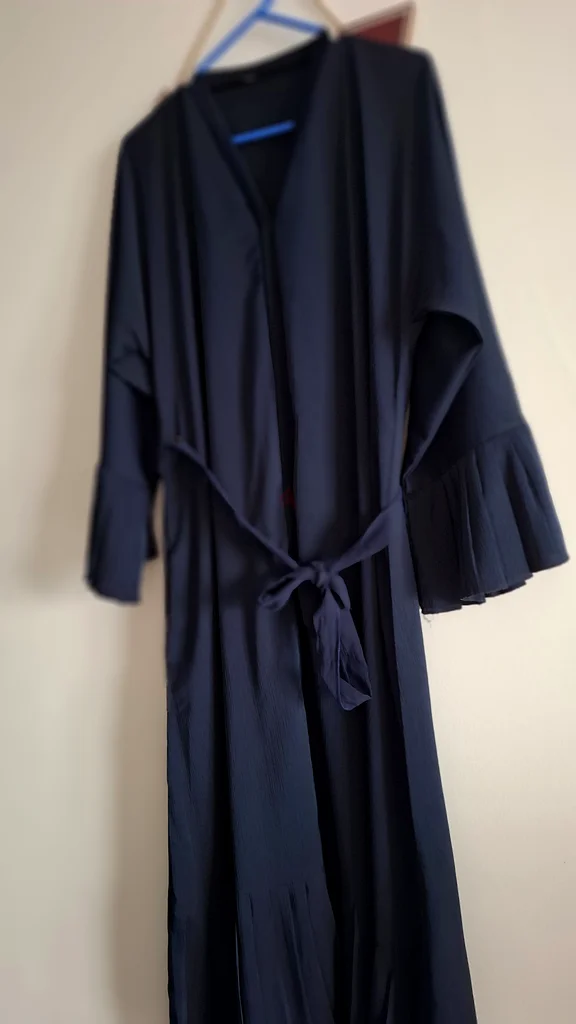 Dark blue abaya new63239618720770111