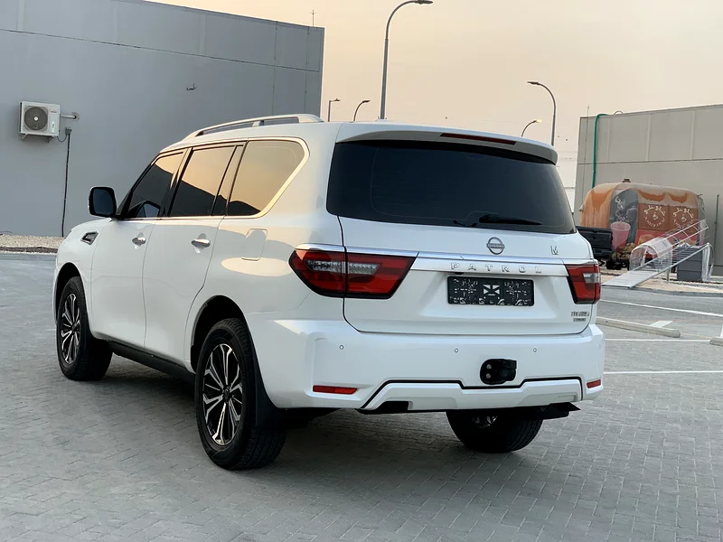For sale type: Nissan Patrol Titanium V8  
Gulf: Almasood Gulf  
Model: 2022  
Car mileage: 97,00063156993359873113