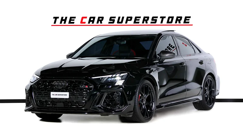 Audi RS3 Sedan-GCC-1 Owner-Under Warranty and Service Package from AL NABOODA-Audi Sport63224792491522113