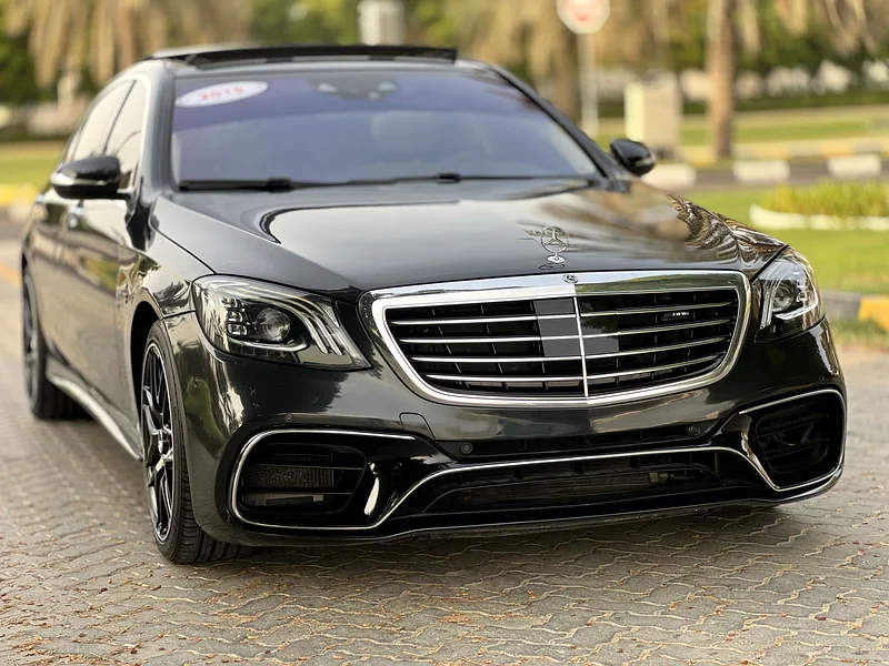 مرسيدس S550 موديل 2015 وارد امريكا كلين تايتل محول كيت S63 كامل63157444894594112