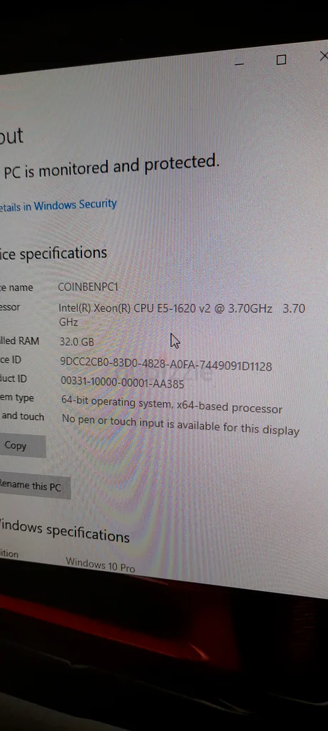 Hp xeon pc full set/ 22inch/ 32gb ram/ 500gb ssd/ 1tb hdd/ 1gb gpu/ keyb mouse Wifi/ free delivery63150036015745114