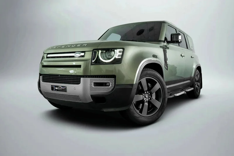 6,521 AED / 60 month | 0% DP 2023 Land Rover Defender 110 P400 HSE / LR Warranty  Service Contract63156041067905114
